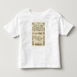 Camiseta Infantil Ilhas portuguesas no Oceano Atlântico