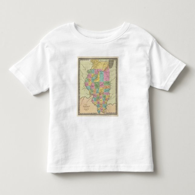 Camiseta Infantil Illinois (Frente)