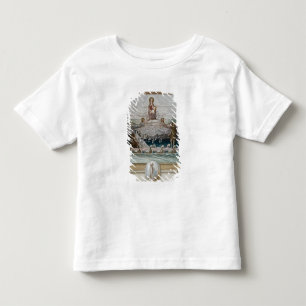 Camiseta Infantil Ilustração da comédia divina" 2 de Dante "