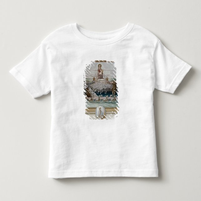 Camiseta Infantil Ilustração da comédia divina" 2 de Dante " (Frente)