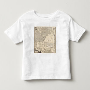 Camiseta Infantil Império Britânico composto em América