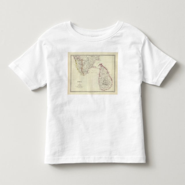 Camiseta Infantil India mim e Ceilão (Frente)