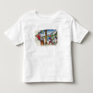 Camiseta Infantil Inicial 'L de Historiated