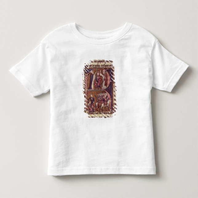 Camiseta Infantil Inicial 'R de Historiated (Frente)