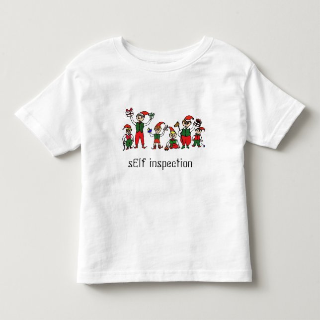 Camiseta Infantil inspeção do auto (Frente)
