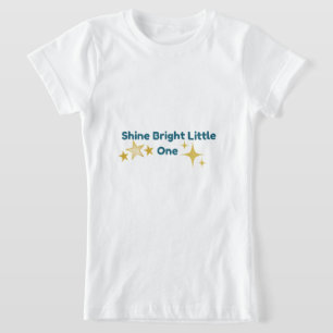 Camiseta Infantil Inspiradora Brilhe Pequeno