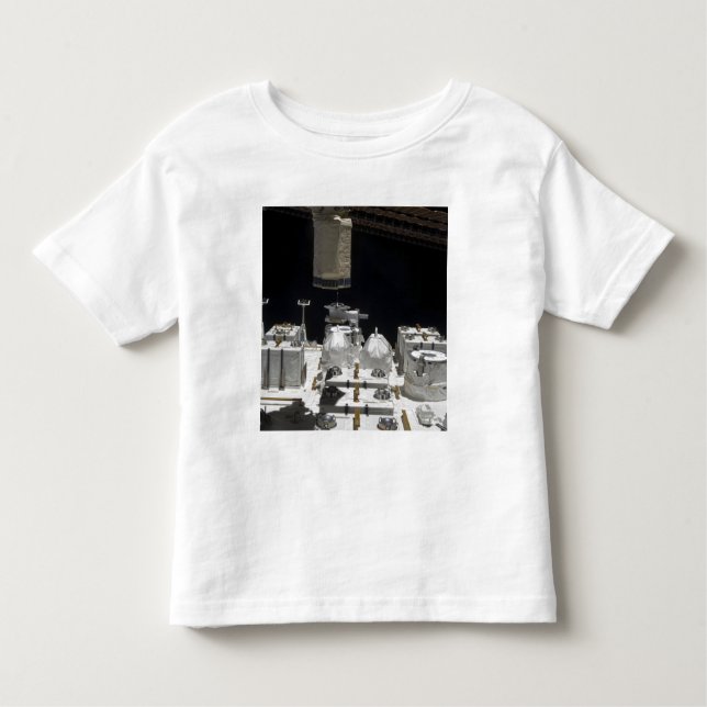 Camiseta Infantil Instalação do módulo de experimentação japonês exp (Frente)