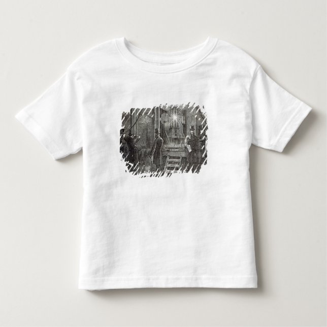 Camiseta Infantil Instrumento elétrico para a torre de pulso de (Frente)