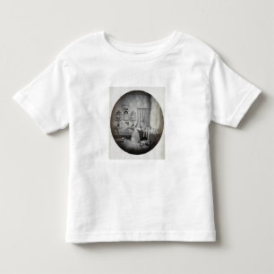 Camiseta Infantil Interior da casa de Muckross, c.1865 (impressão d