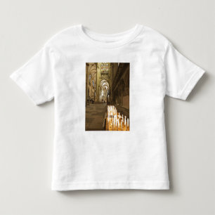 Camiseta Infantil Interior da Catedral de São Pedro em Regensburg