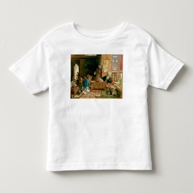 Camiseta Infantil Interior de uma escola, o Cairo (Frente)