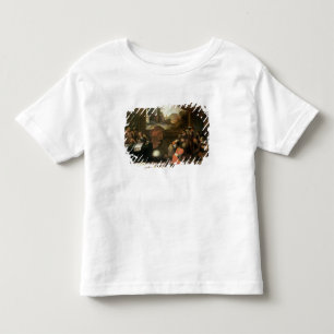 Camiseta Infantil Interior de uma sala com geógrafos