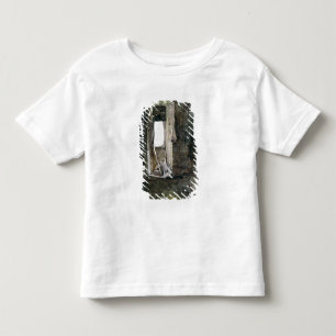 Camiseta Infantil Interior do moinho de vento no campo de batalha