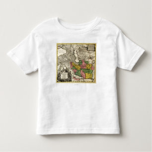 Camiseta Infantil IranPanoramic MapIran