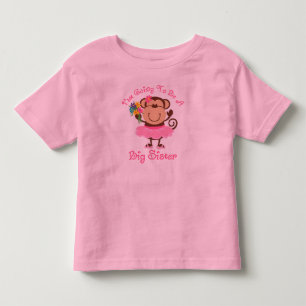 Camiseta Infantil Irmã Grande do Futuro Macaco
