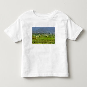 Camiseta Infantil Itália, Lago de Garda. As margens do Lago de Garda