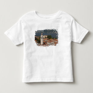 Camiseta Infantil Itália, Província de Como, Menaggio. Vista da cida