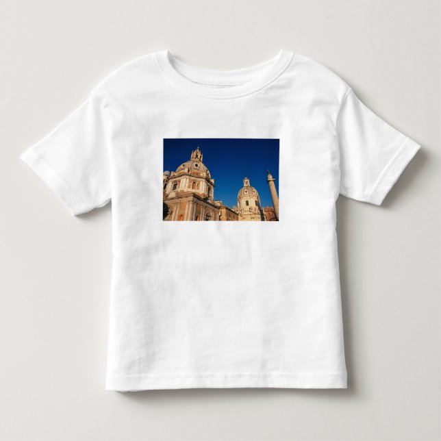 Camiseta Infantil Itália, Roma, Papais noeis da igreja de Maria di L (Frente)