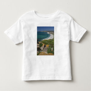 Camiseta Infantil Itália, Sardenha, Tharros. Vista do espanhol