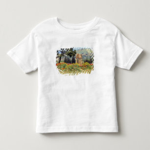 Camiseta Infantil Itália, Sicília, Agrigento. As ruínas da
