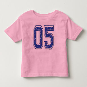 Camiseta Infantil Jérsei de 05 costumes