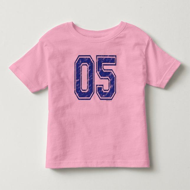 Camiseta Infantil Jérsei de 05 costumes (Frente)