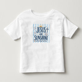 Camiseta Infantil Jesus e Sol