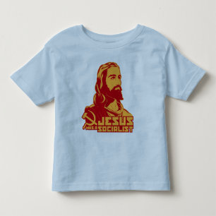 Camiseta Infantil Jesus era um socialista