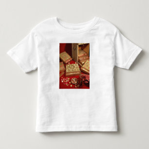 Camiseta Infantil Jogo do loto do Dauphin inventado por Louis XIV