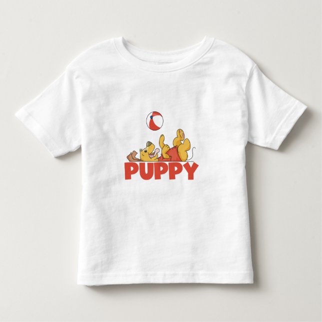 Camiseta Infantil Jogos do filhote de cachorro (Frente)
