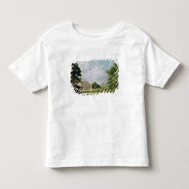 Camiseta Infantil John Constable | Malvern Salão, Warwickshire, 1821 (Frente)