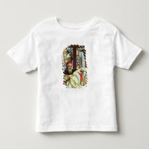 Camiseta Infantil Joseph de Arimathea que apoia o cristo inoperante