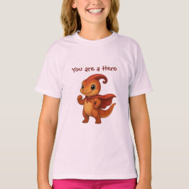 Camiseta infantil Kammli "You are a Hero"