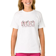 Camiseta Infantil Kawaii de Halloween – Fofa & Ass