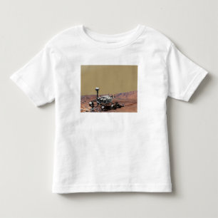 Camiseta Infantil Laboratório de ciência de Marte