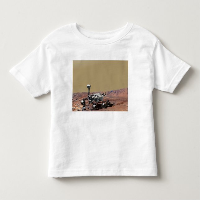 Camiseta Infantil Laboratório de Ciências Mars (Frente)
