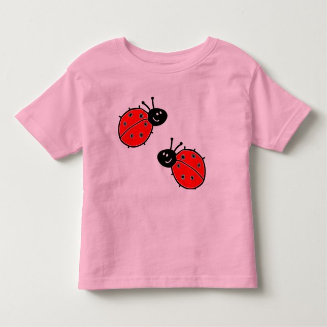 Camiseta Infantil Ladybug Toddler Tee (Frente)