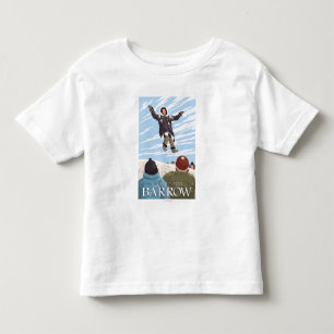Camiseta Infantil Lance da cobertura de Alaska - carrinho de mão,