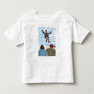 Camiseta Infantil Lance da cobertura de Alaska - festival de