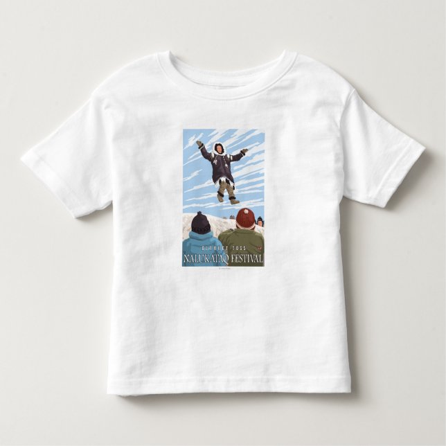 Camiseta Infantil Lance da cobertura de Alaska - festival de (Frente)