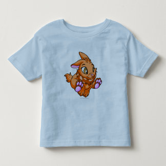 Camiseta Infantil Laranja de Cybunny
