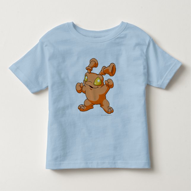 Camiseta Infantil Laranja de Grundo (Frente)