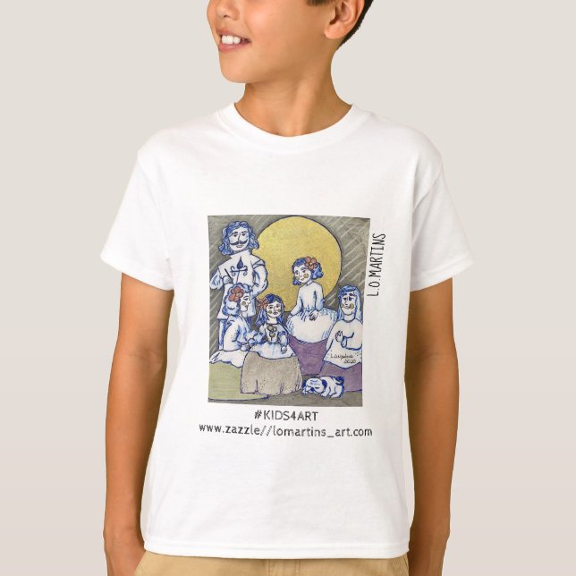 Camiseta infantil Las Ninas (Frente)