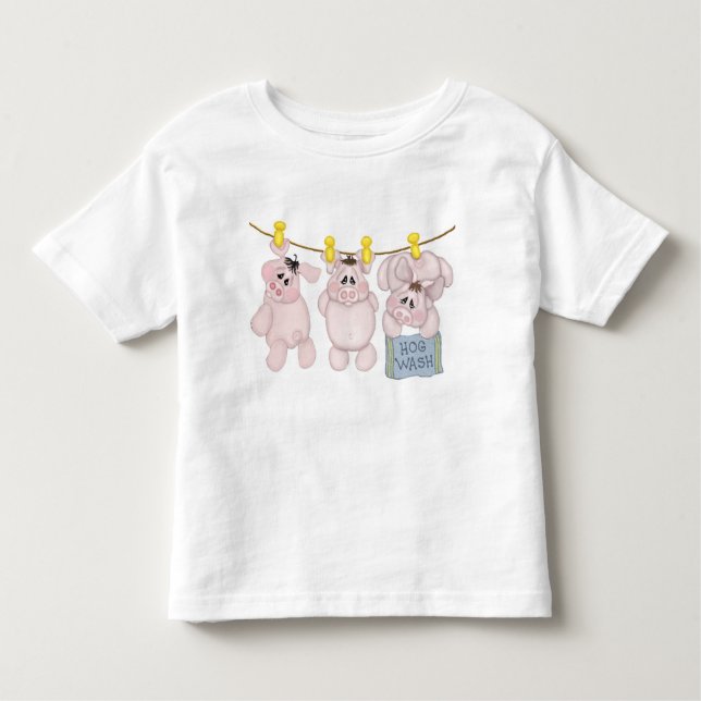 Camiseta Infantil Lavagem (Frente)