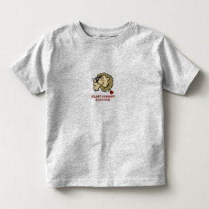 Camiseta Infantil Leão do sobrevivente da cirurgia cardíaca