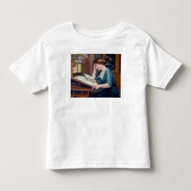 Camiseta Infantil Leitura (Frente)