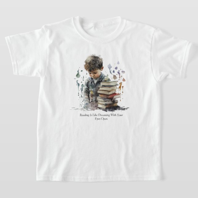 Camiseta Infantil Leitura (Postura )