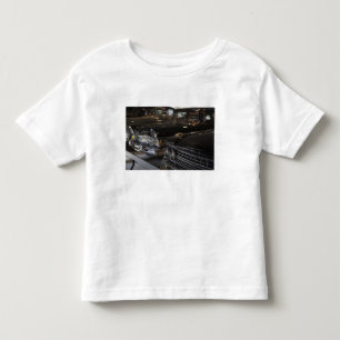 Camiseta Infantil Letônia, Riga, Museu de Motores de Riga, carros do