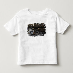 Camiseta Infantil Letônia, Riga, Museu de Motores de Riga, carros do