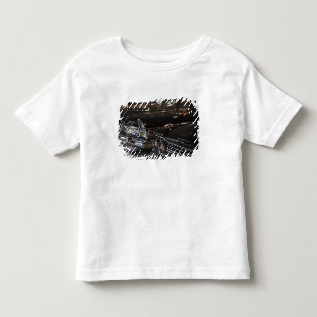 Camiseta Infantil Letônia, Riga, Museu de Motores de Riga, carros do (Frente)